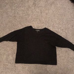 Lane Bryant glitter crop top